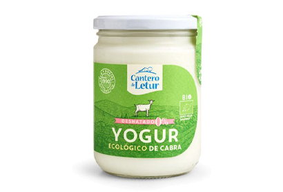 iogurt cabra desnatat eco 420g cantero de letur Agromart