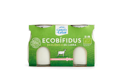 iogurt cabra desnatat eco 420g cantero de letur pack 2 Agromart