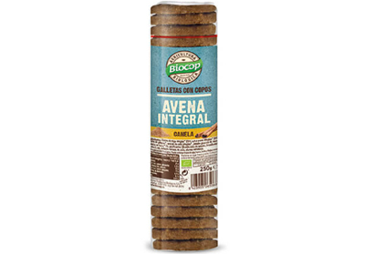 galletes flocs civada integral canela biocop Agromart