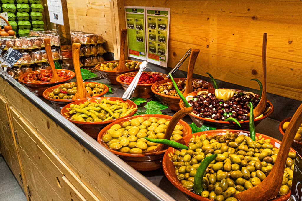 Agromart carrer d'Aragó olives