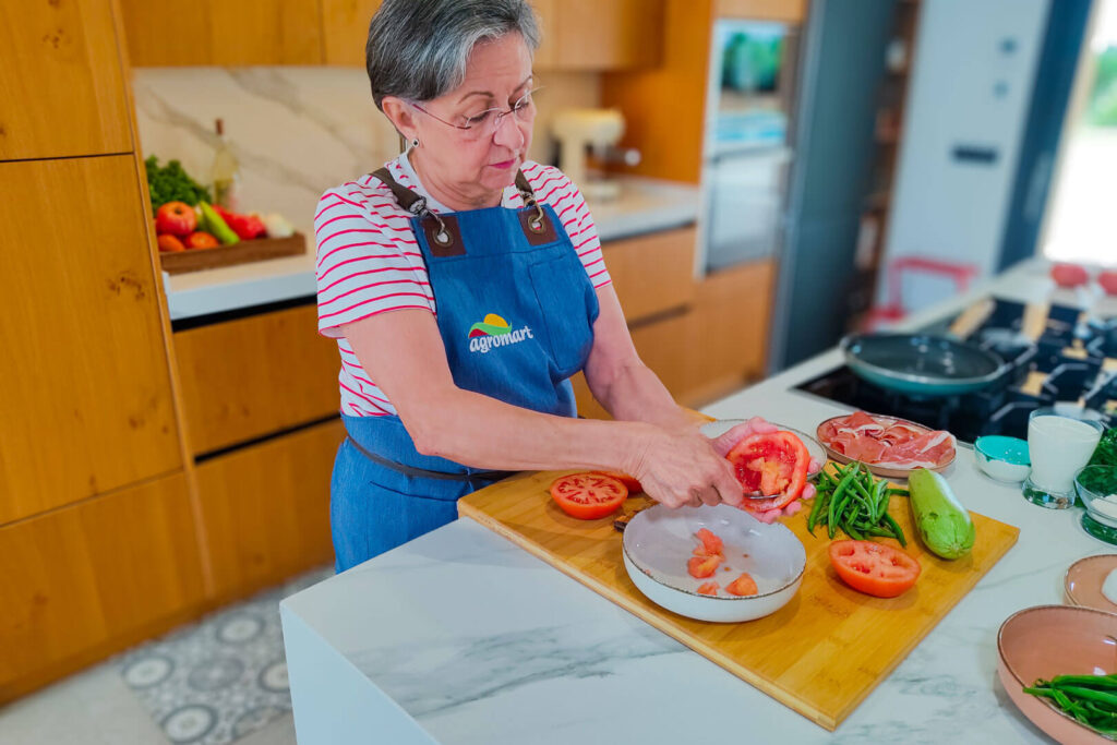 recepta tomàtiga farcida agromart Maria Verger Agromart