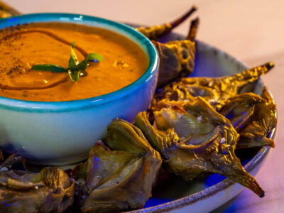 Carxofa amb salsa de tomàtiga xerri Agromart