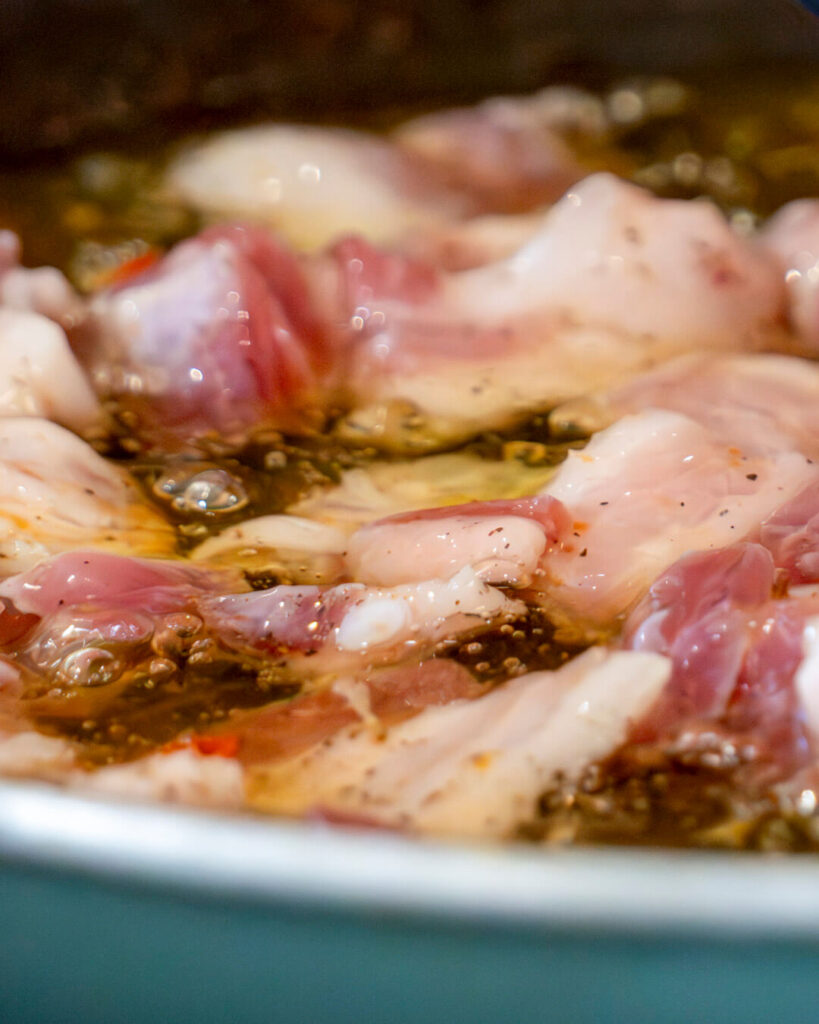 oli oliva per fregir carn recepta frit mallorquí Agromart Mallorca