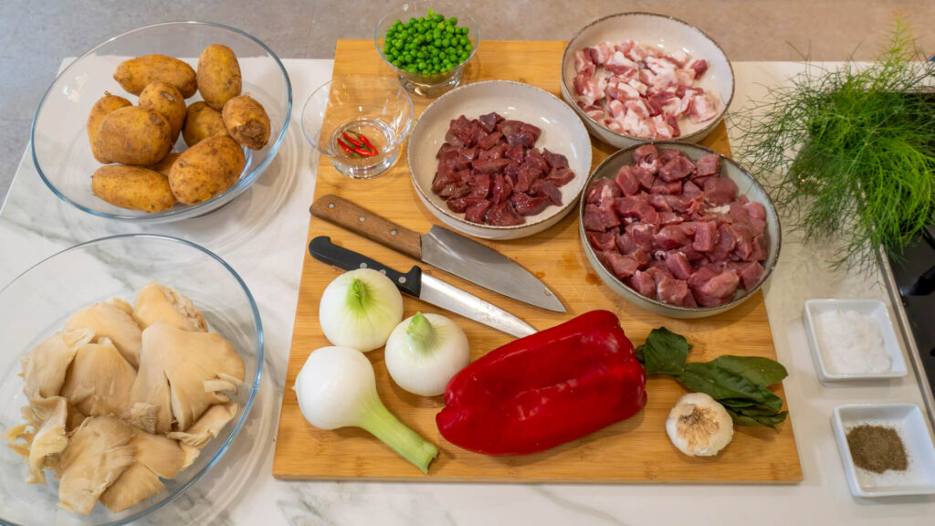 Ingredients recepta frit mallorquí Agromart Mallorca