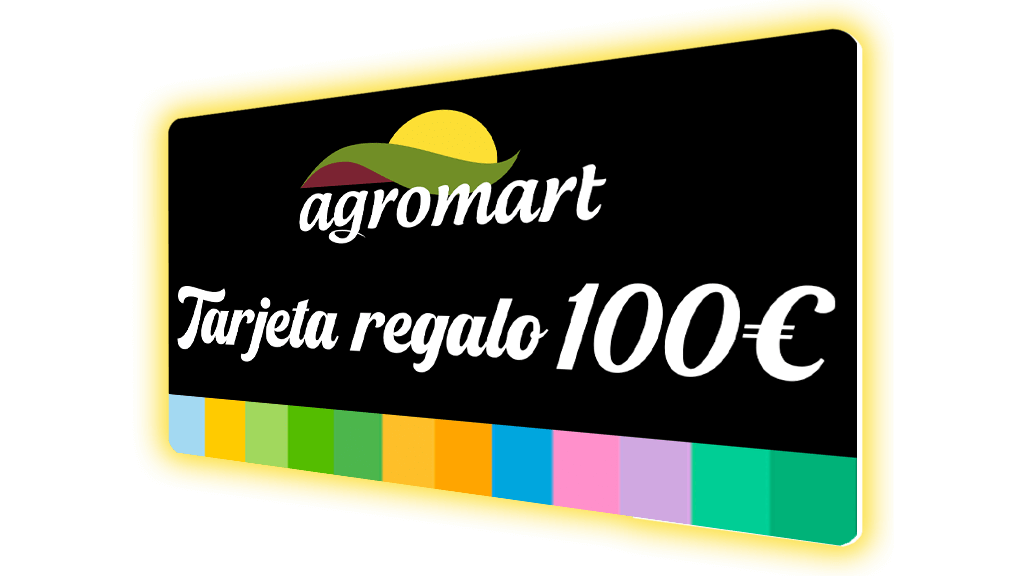 tarjeta regalo 100€ agropremio del mes Agromart Valencia
