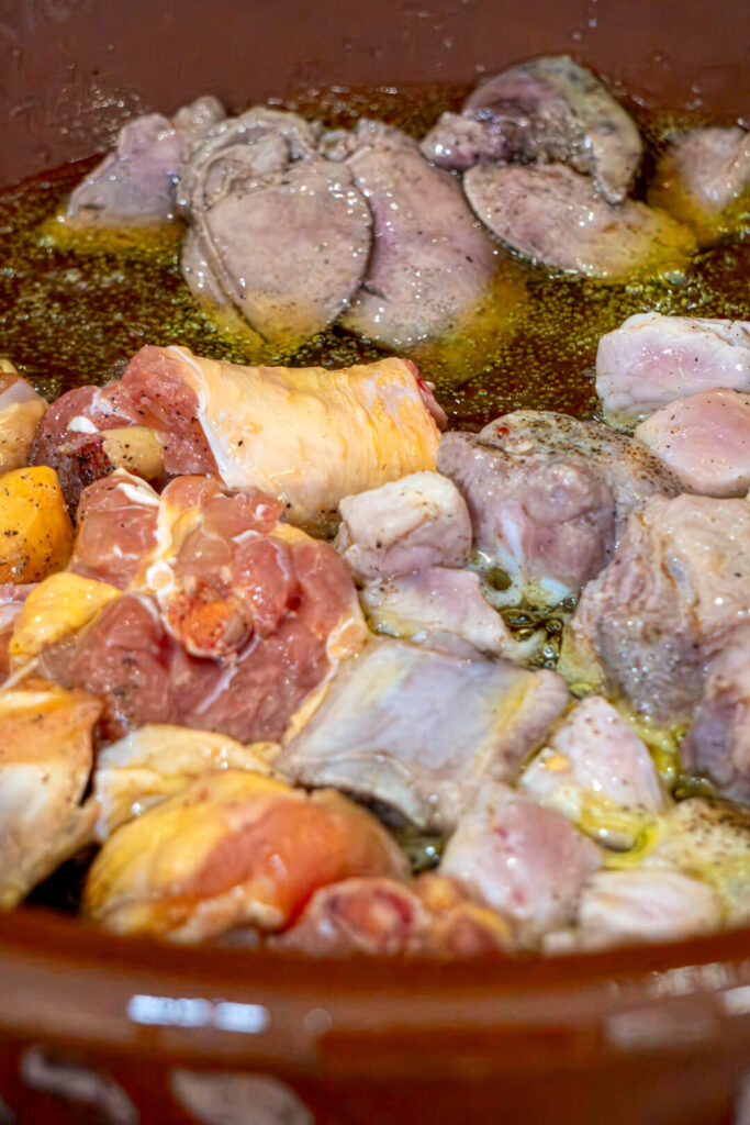 fregir carn arròs brut - plat típic mediterrani cuina mallorquina recepta agromart