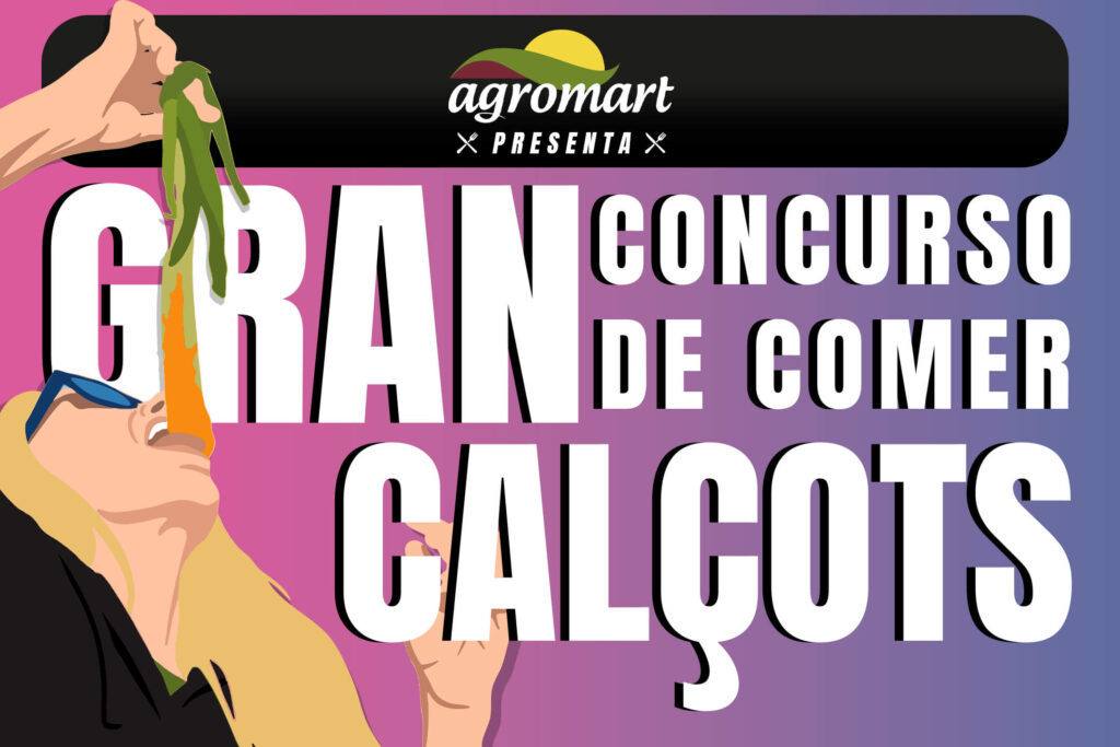 gran concurso de comer calçots agromart 2026