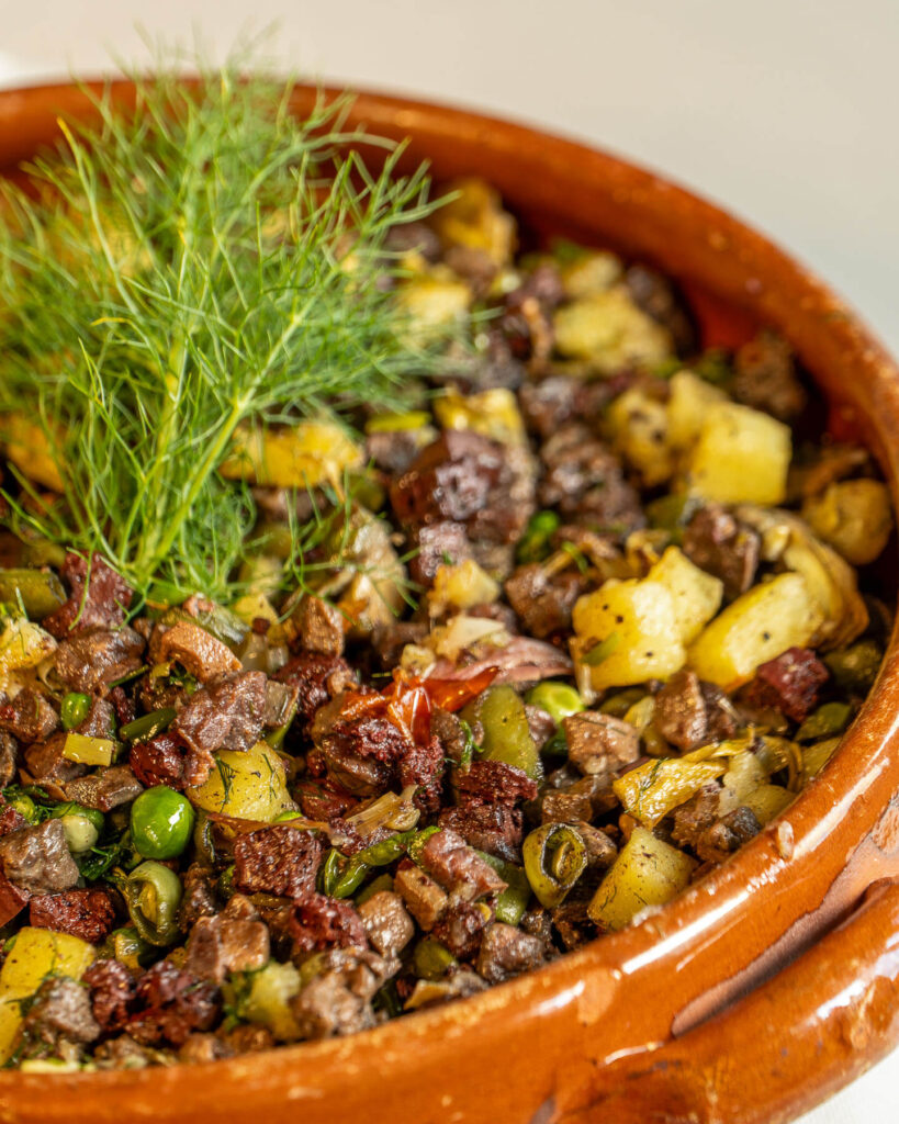 plat clàssic de mallorca Recepta Tradicional Frit de Pasqua Agromart Balear